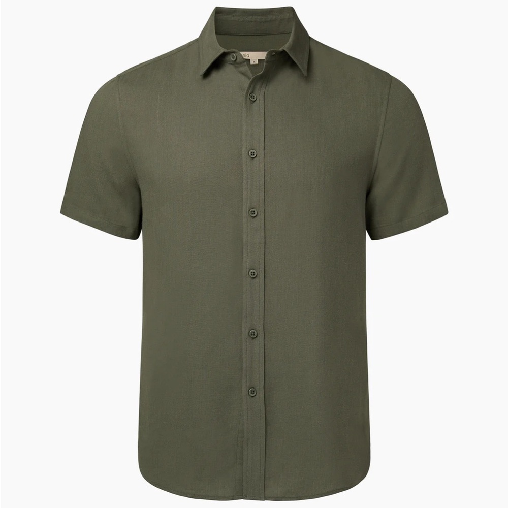 Onia Men’s Linen Button Down NWT